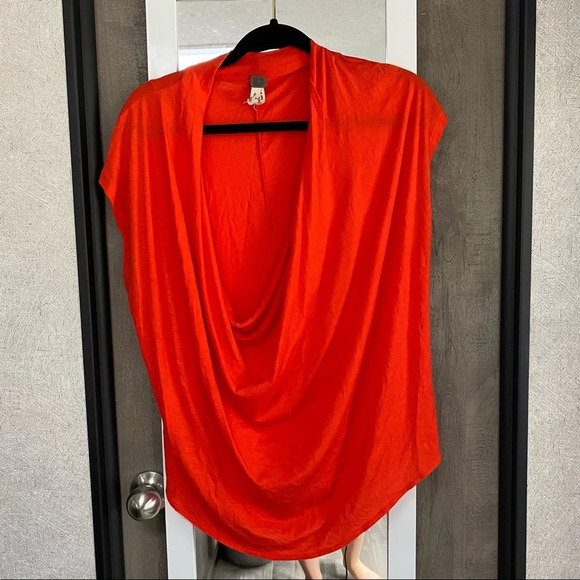 Free People Scoop Neck Blouse - Picture 1 of 5